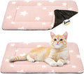Mora Pets Cat Beds for Indoor Cats Washable Cat Mat Bed Flat Dog Crate Pad
