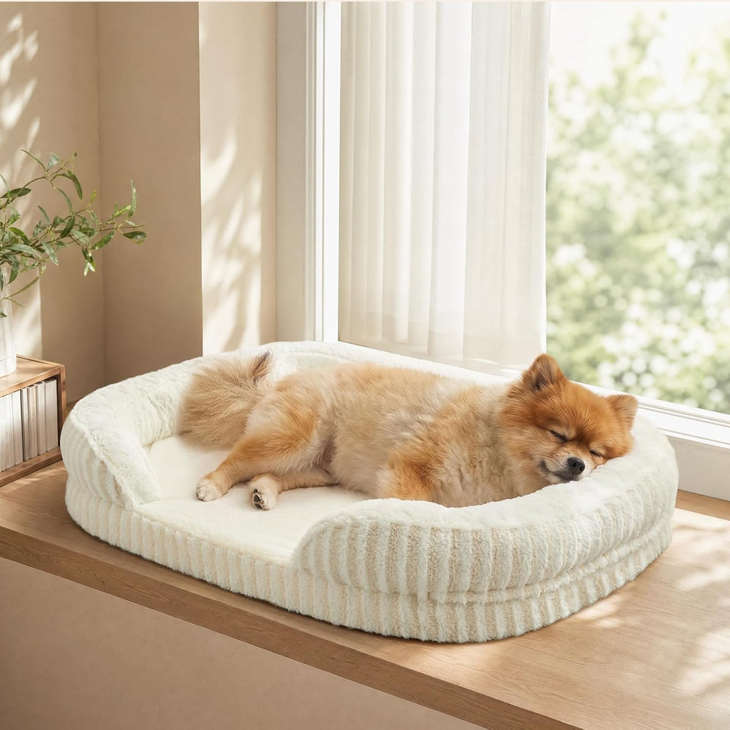 MIXJOY Orthopedic Dog Beds Large Sized Dog,Washable XXL Large Dog Bed,48"
