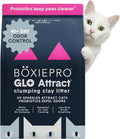 Boxie Glo Attract Clumping Cat Litter 40+ Day Odor Control Dust Free 28 lb
