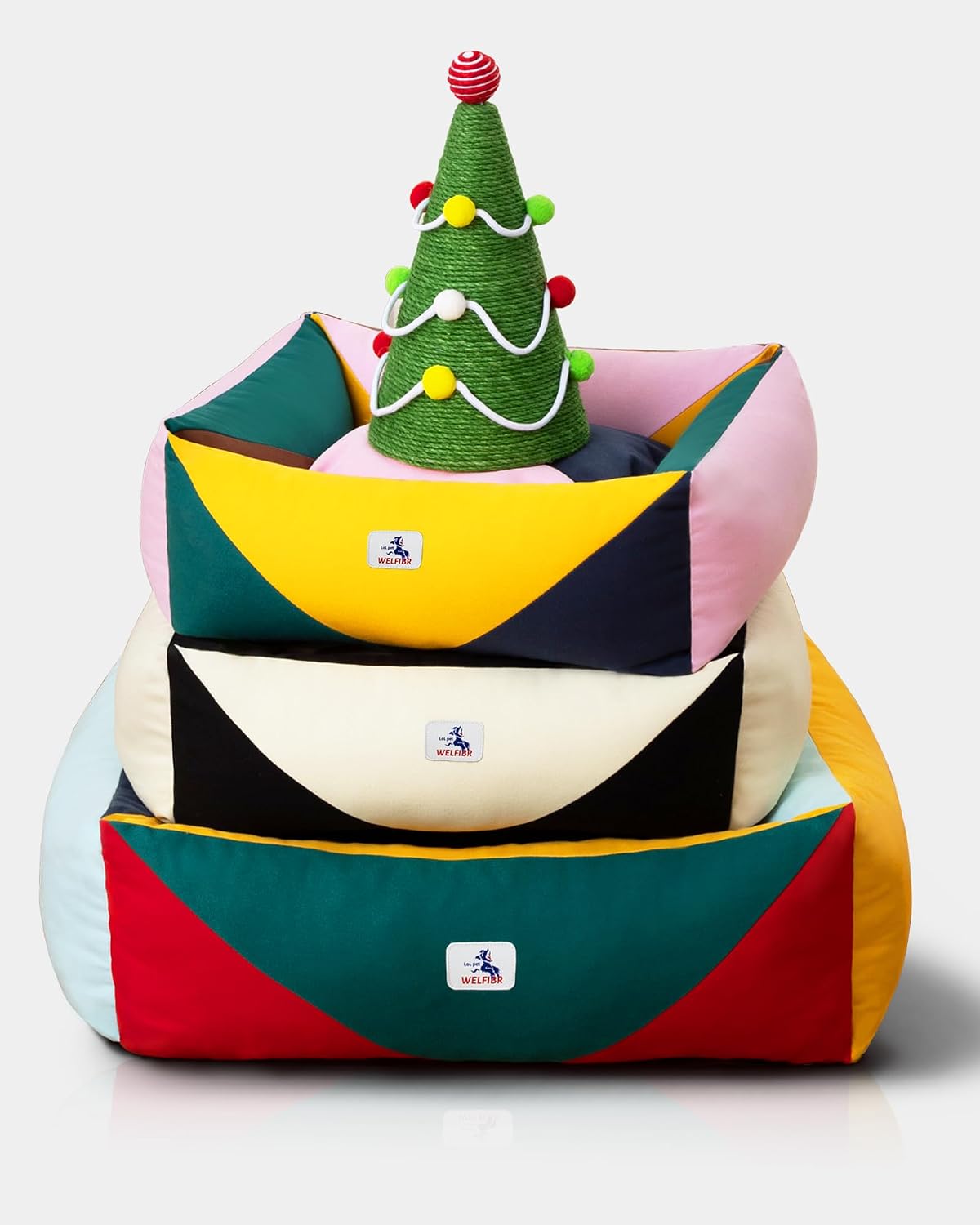 Cotton Canvas Dog Bed (290gsm Thick) 30"x25"x10" Durable Waterproof