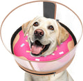 Inflatable Dog Cone with Anti-Licking Clear Shield, Fits Small Dogs