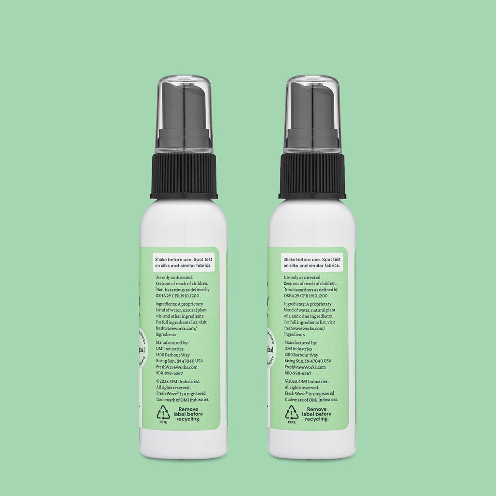 Fresh Wave Odor Eliminator Room Spray, 2 oz Travel Size, 2-Pack, Original