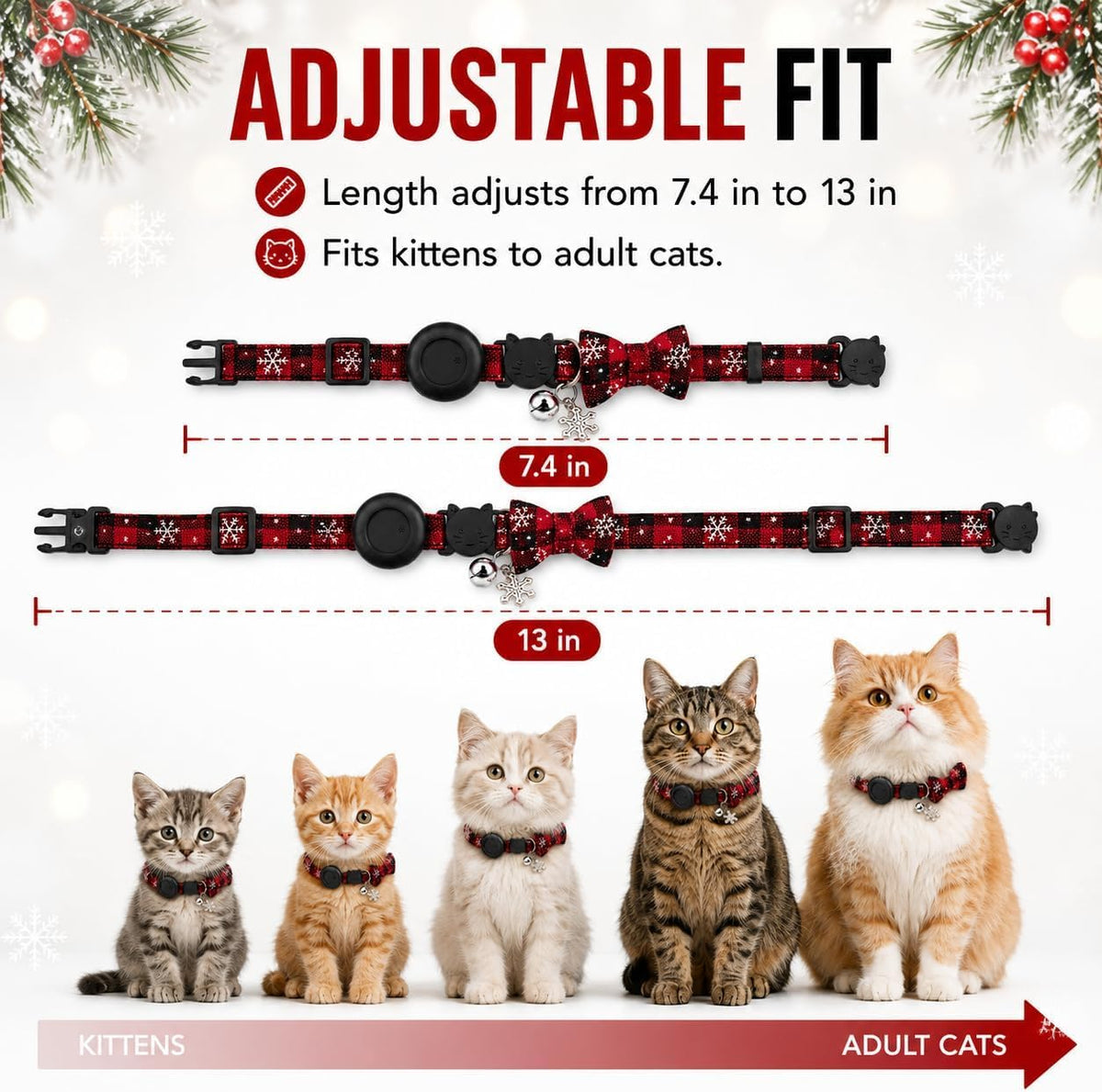 GPS Tracker for cat，Pet Tracker (Android Only) Smart tag,Waterproof Compatible with Google Find My,No Monthly Fee,Advanced Tracking Solution Smart Collar for Pet Safety Ideal Small Large Cats