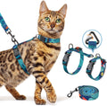 Halypet Cat Harness and Leash Set, Escape Proof Cat Harnesses
