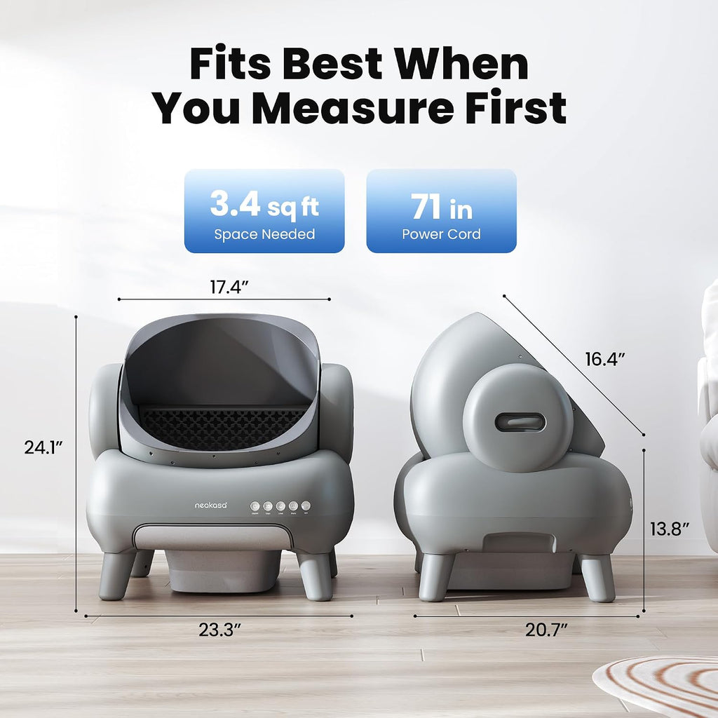 Neakasa M1 Plus Self-Cleaning Litter Box Bundle with 2-Year Protection Plan