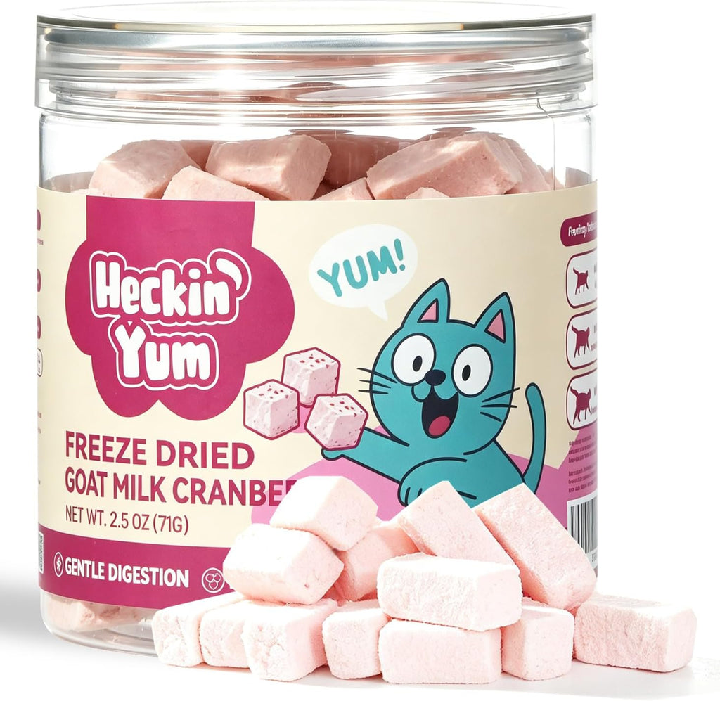 Freeze Dried Cat Treats Chicken with Goat Milk, Cranberry