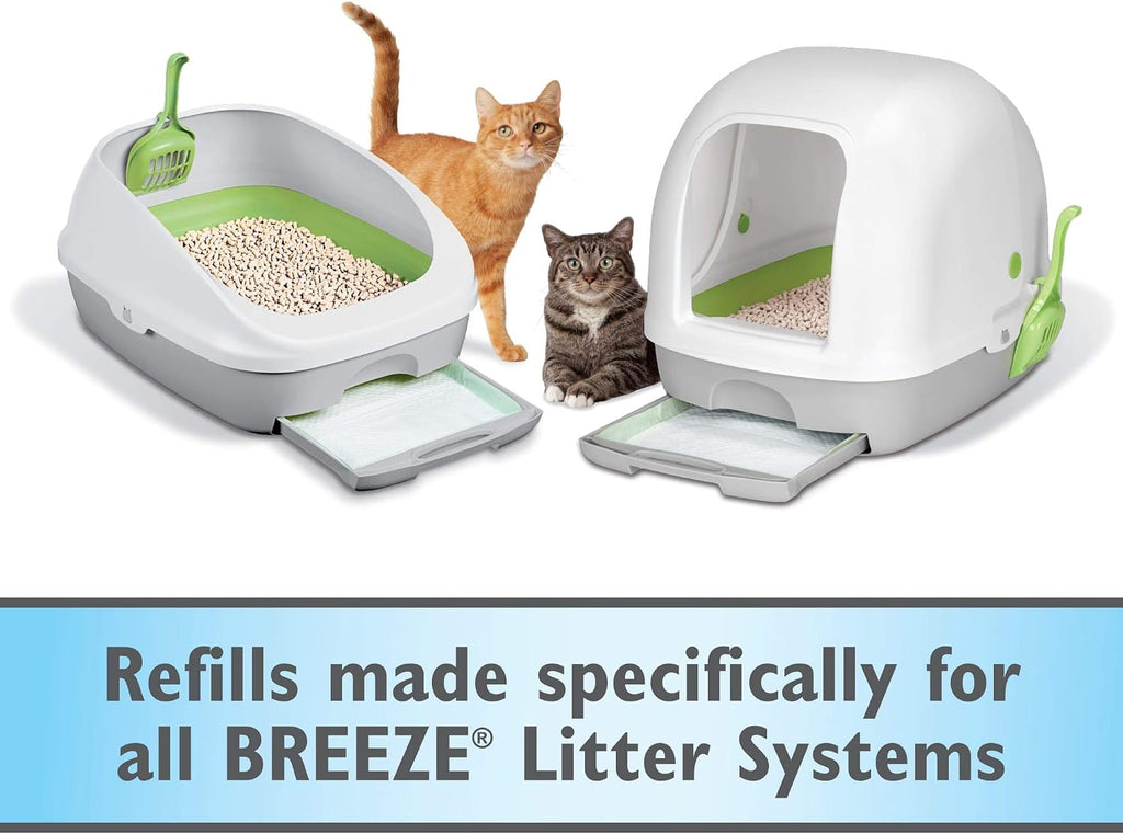 Purina Tidy Cats Cat Litter Breeze Pads Refill Pack Multi Cat Litter Pads - 8 ct. Bag
