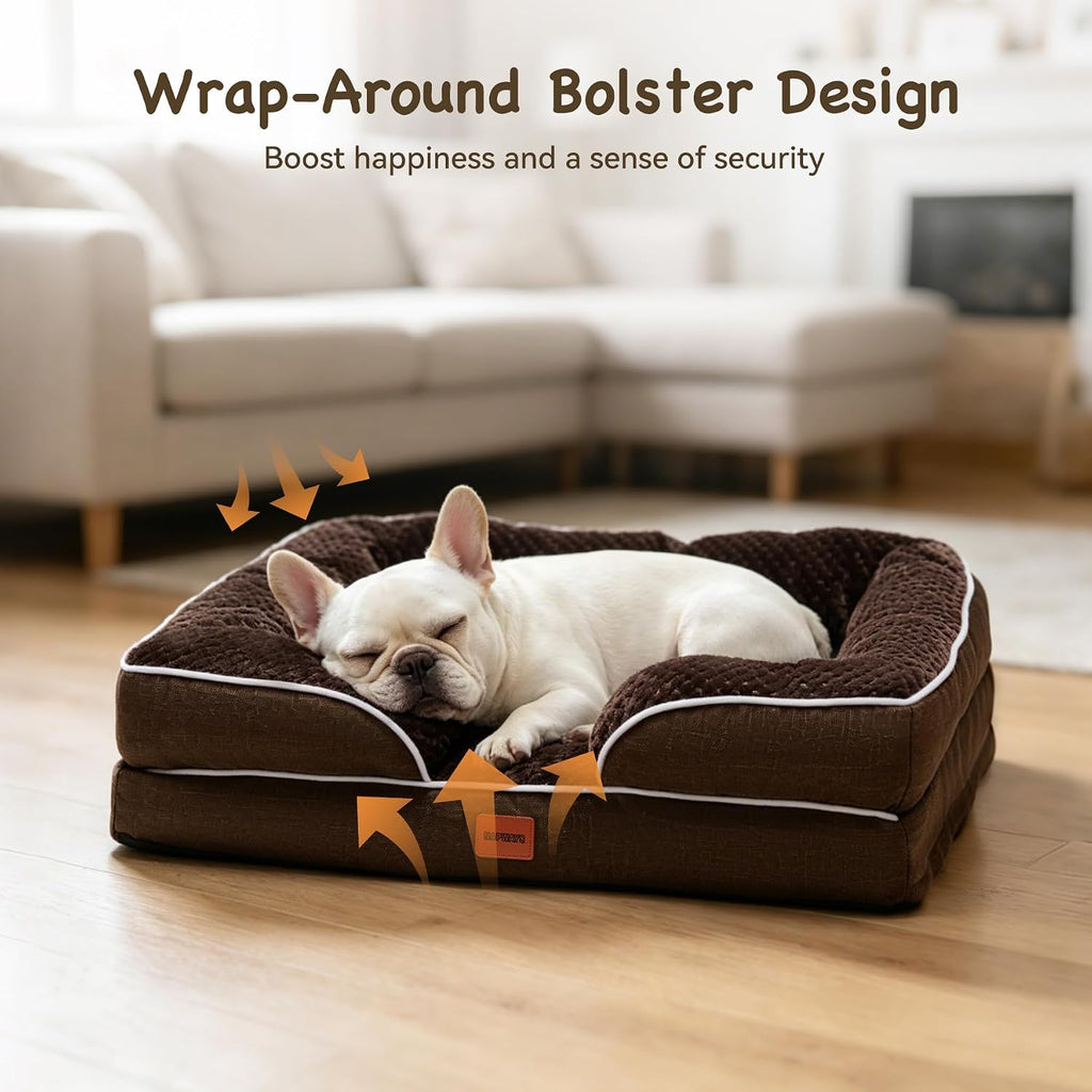 Orthopedic Dog Beds Large Sized Dog, Waterproof Washable Pet Bed