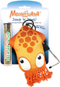 Meowijuana Jump 'n' Jamb Door Hanging Squid Cat Toy | Refillable Plush