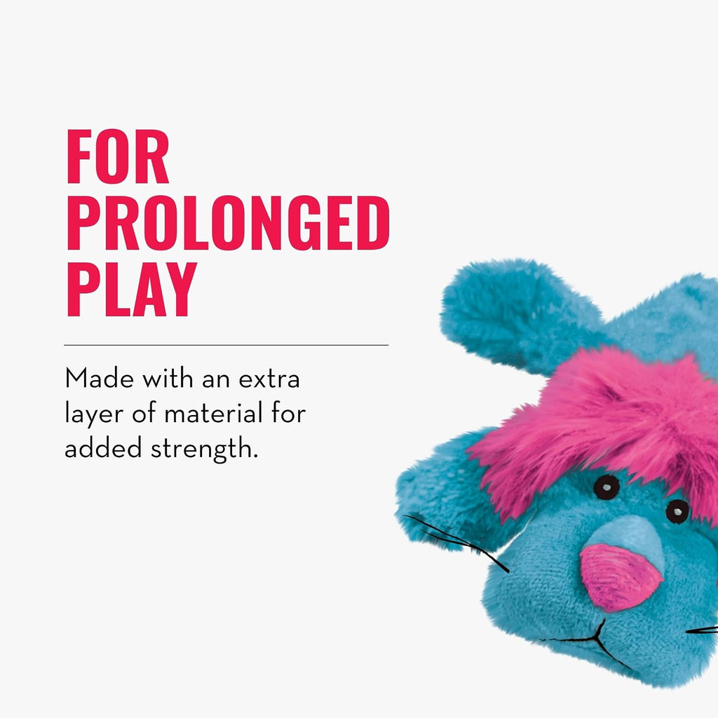 KONG - Cozie™ King Lion - Indoor Cuddle Squeaky Plush Dog Toy - For Medium Dogs