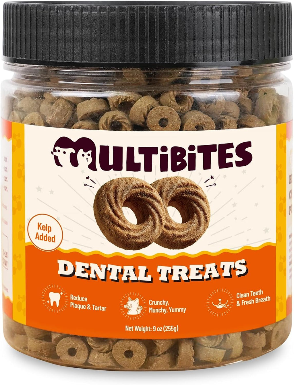 9 oz Cat Dental Treats with Breath Support & Training