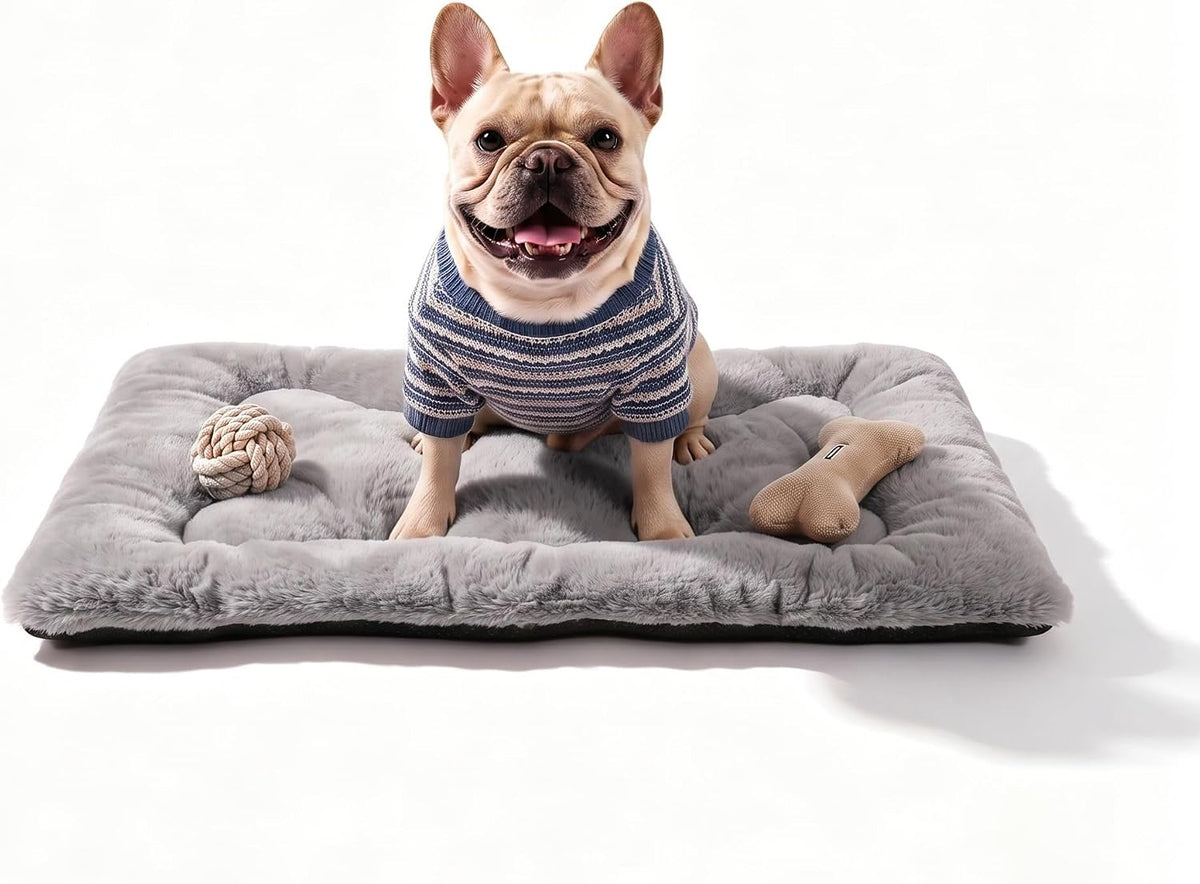 Dog Bed 30" for Metal Crate Pad, Washable Kennel Mat for Medium Dogs & Pets