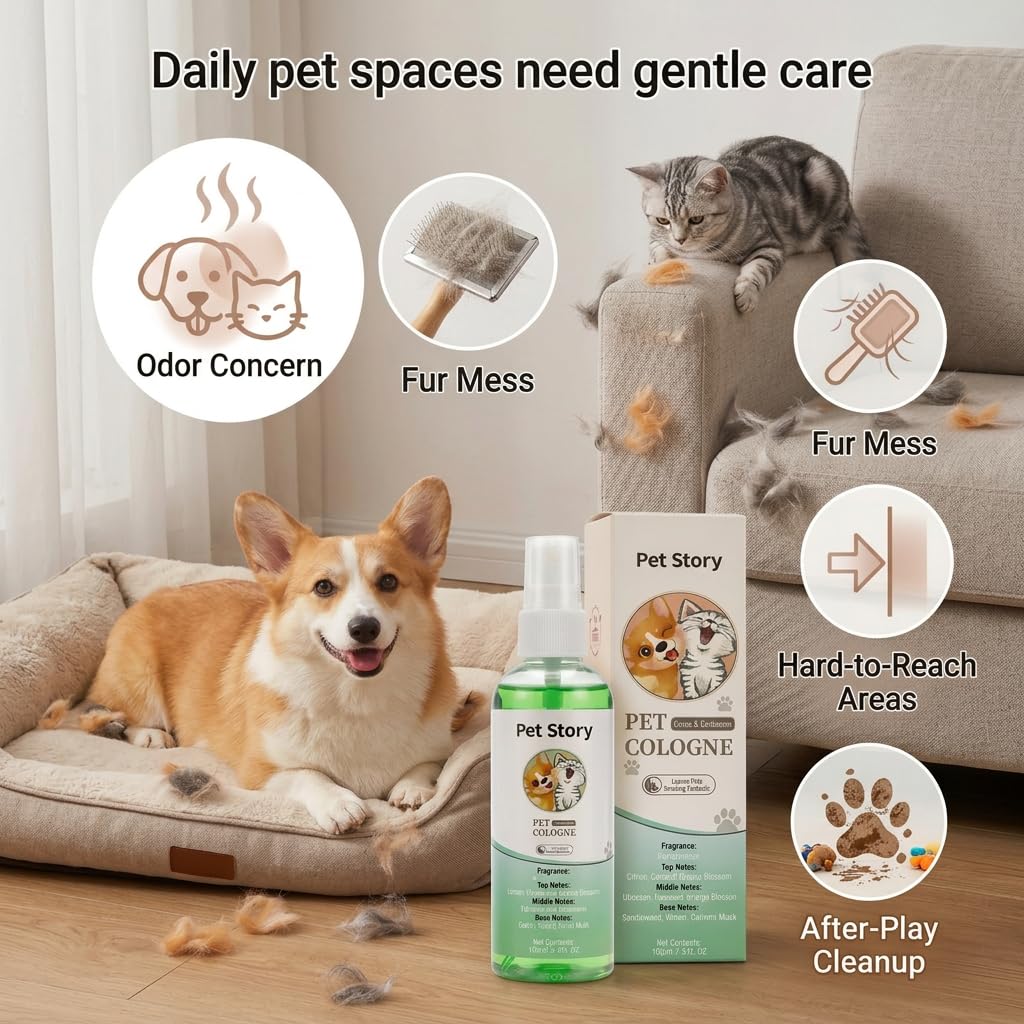 Dog & Cat Cologne | Long-Lasting Classic Scent