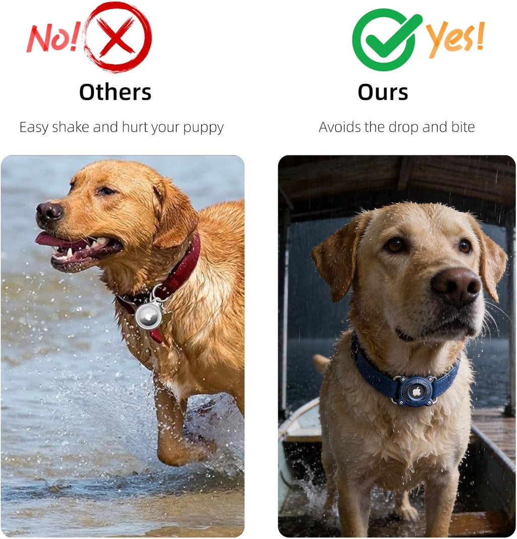 Waterproof AirTag Holder for Dogs (Blue)