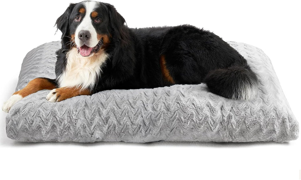 EHEYCIGA XXL Dog Bed 47x29 Inch, Extra Large Pet Beds for Dogs, Grey