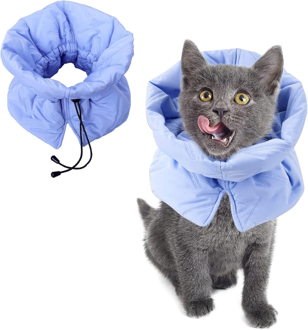Cat Recovery Collar, Soft Adjustable Cat Cone Alternative
