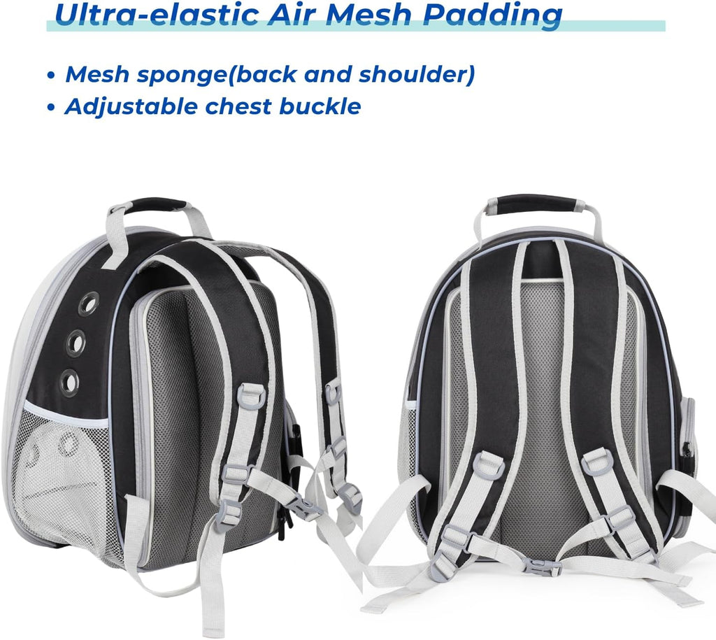 Lollimeow Expandable Bubble Cat Carrier Backpack, Supports up to 14 lbs