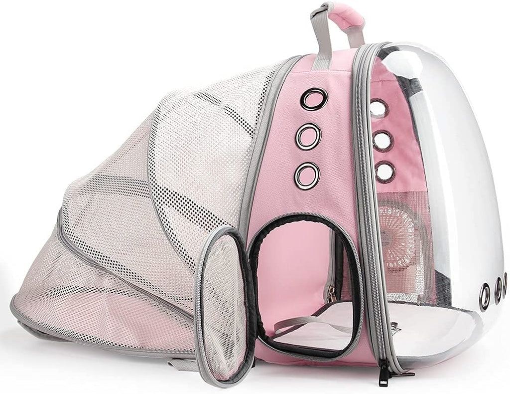 Lollimeow Expandable Bubble Cat Carrier Backpack, Supports up to 14 lbs