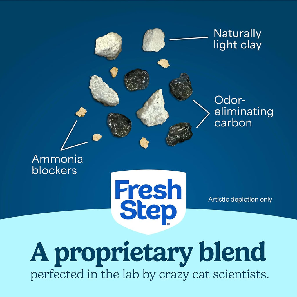 Fresh Step Advanced Odor Shield Light Weight Clumping Litter, 11.5 lb., 2Pk