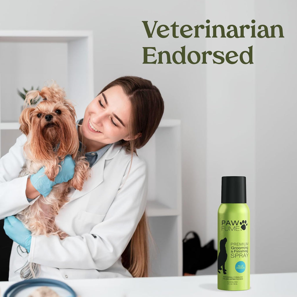 PAWFUME Dog Cologne Spray for Grooming, Blue Ribbon, 1-Pack