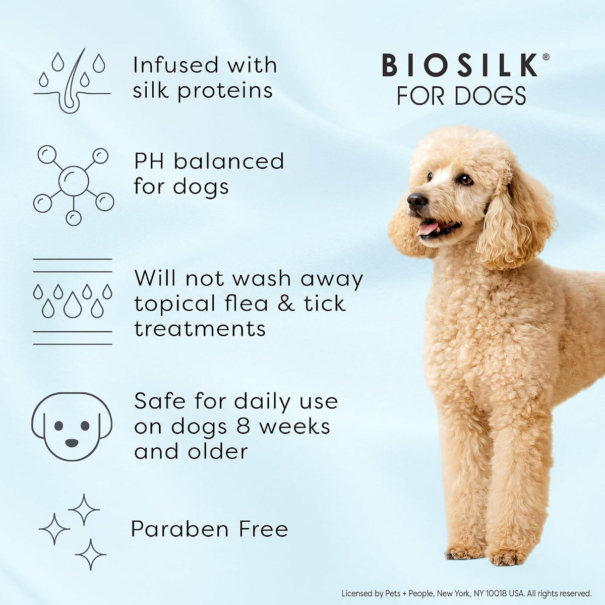 BioSilk for Dogs Moisturizing and Cleansing Dog Wipes, 100 Count