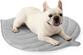 COZY KISS Dog Cooling Mat for Dogs or Cats, Leaf Shaped Pet Pad, 33x28 inch