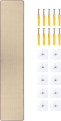 Uranshin Natural Sisal Cat Wall Climbing Carpet, Wall Scratcher Mat Pad