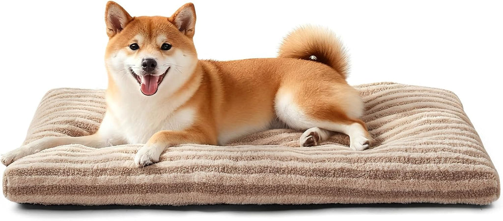 FURTIME Washable Dog Bed Medium Size Dogs, Deluxe Dog Crate Beds