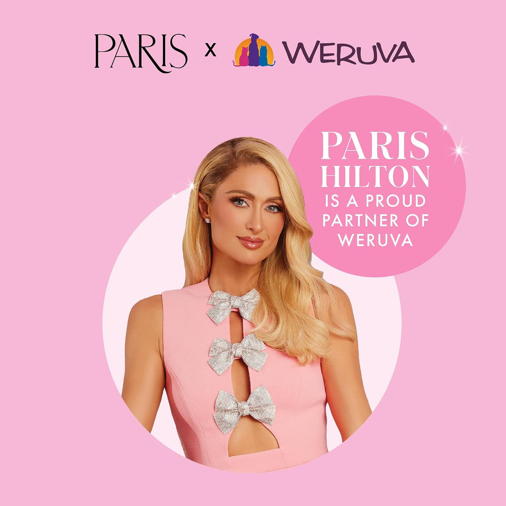 Weruva Paris Hilton Pamper Like Paris Wet Cat Food, Beef and Chicken in Gravy, 2.47oz Pouch, Pack of 12
