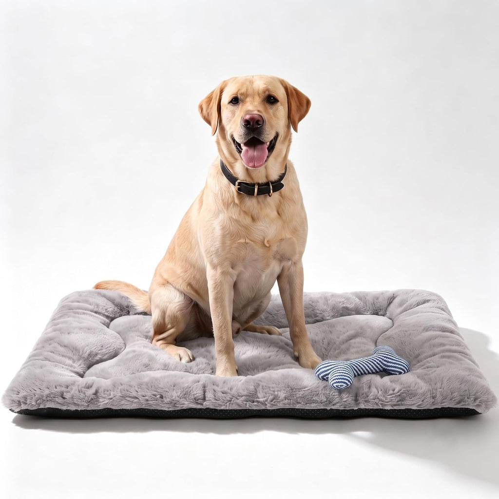 Dog Bed 42" for Metal Crate Pad,Washable Sleeping Mat for Medium/Large Pets