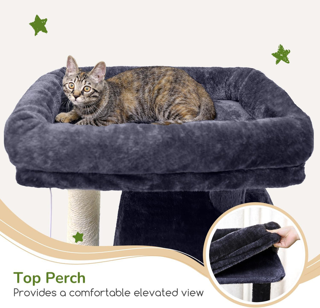 Globlazer F70 Pro Heavy Duty Cat Tree Tower for Indoor Cats Large Adult