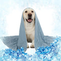 40x60in Cooling Blanket for Dogs - Machine Washable Blanket with Q-MAX>0.4