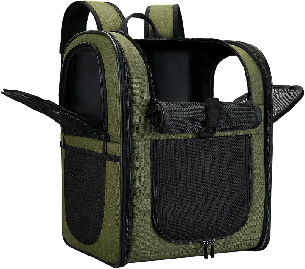 Apollo Walker Cat Backpack Carrier, Support Frame, 16 lb Weight Capacity
