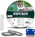 Flea and Tick Collar for Small Dogs, 2‑Pack | 8‑Month Waterproof Protection with Natural Essential Oils | Includes Comb & Tick Removal Tool