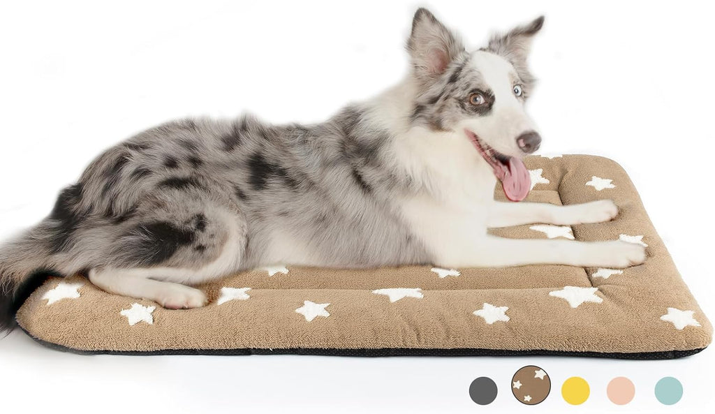 Mora Pets Dog Crate Pad Washable Dog Bed for Crate Flat Cat Pet Kennel Mat