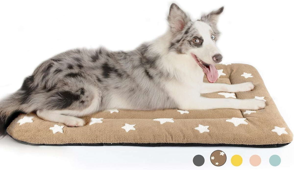 Mora Pets Dog Crate Pad Washable Dog Bed for Crate Flat Cat Pet Kennel Mat