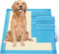 Gardner Pet Ultra Absorbent Thicker Dog Pee Pads Extra Large XL 28"x34" Leak-Proof Odor-Control Blue Puppy Training Pads Full Edge-Wrapping Pad for Dogs, Puppies, Doggie, Cats, Rabbits - 50 Ct