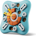 FOXMM Interactive Dog Treat Puzzle Toys for IQ Training&Mental Stimulating | Fun Slow Feeder,Large Medium Small Dogs Enrichment Toys with Squeak Design,Ideal Gifts for Puppies,Cats,Dogs