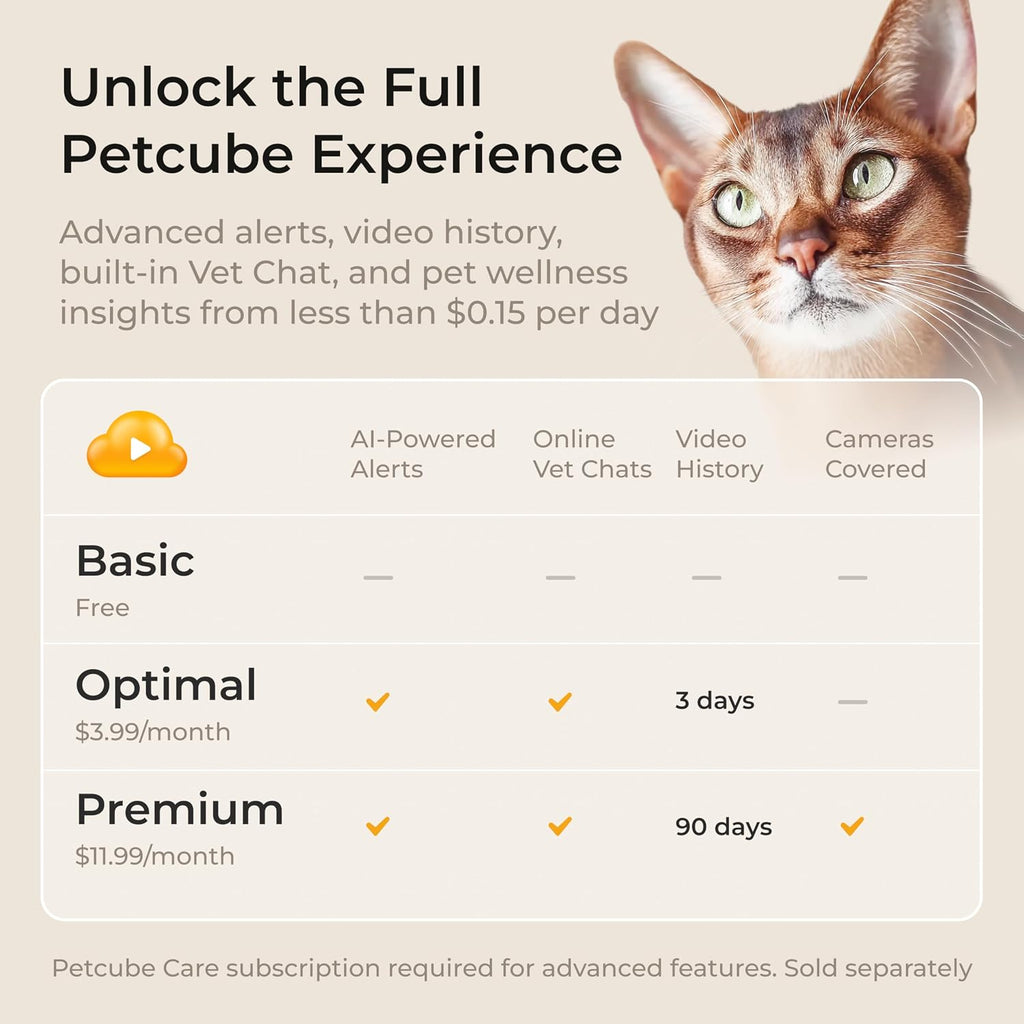 Petcube Play 2 - Wi-Fi Pet Camera with Laser Toy for Cats & Dogs