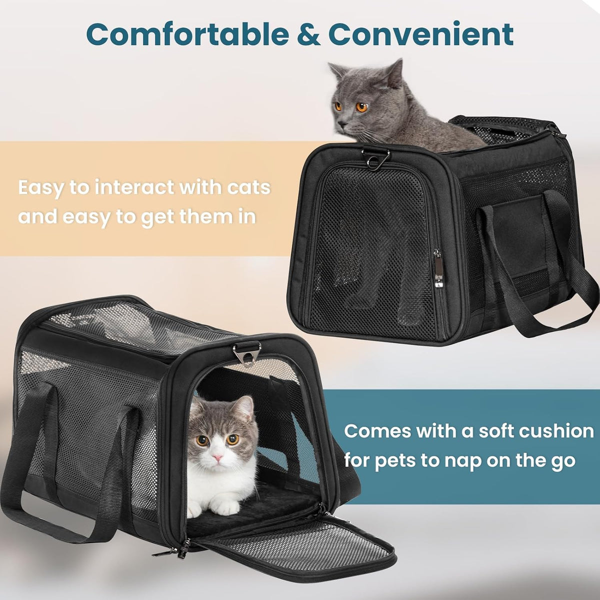 PETSFIT 19 x 12 x 12 Large Cat Carrier