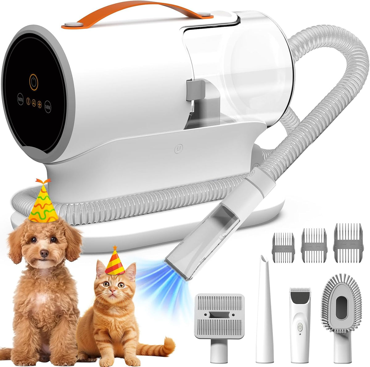 Pet Hair Vacuum with Clipper, 12000Pa, PG100