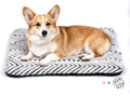 Mora Pets Dog Crate Pad Washable Puppy Dog Bed for Crate Flat Kennel Mat