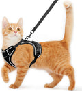 Cat Harness and Leash for Walking Escape Proof Soft Adjustable Cat Leash