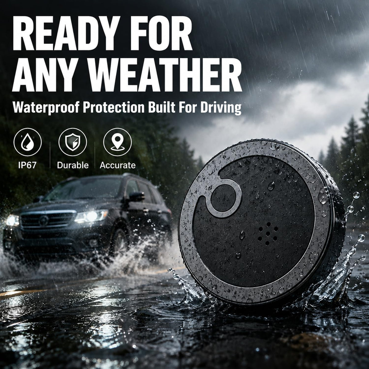 GPS Tracker for Vehicles,Cars,Kids,Pets,and Motorcycles | Real-Time Location Tracking | No Monthly Fee No Subscription | GPS Tracker Device for Car,Dog,Elderly,and Personal Use