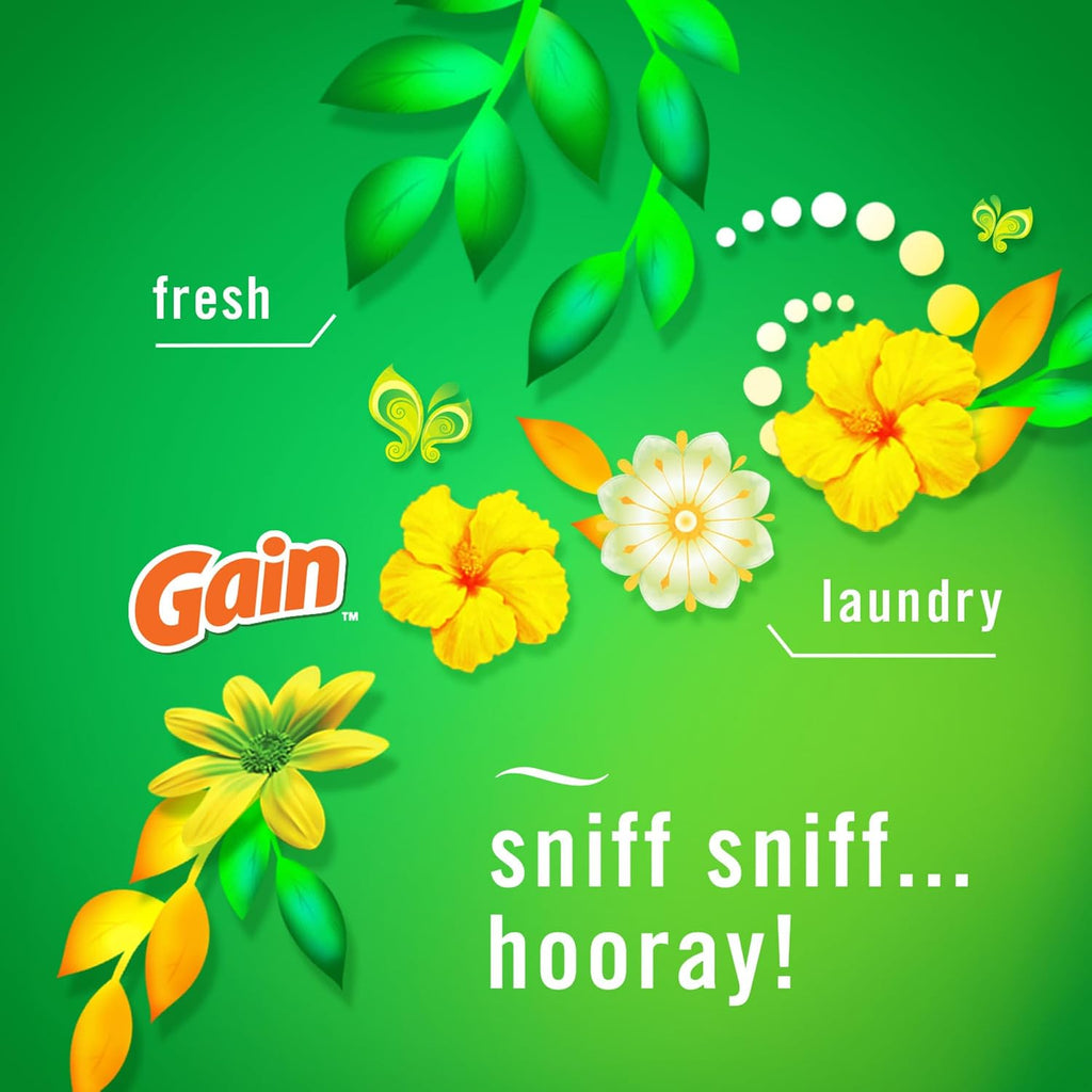 Febreze Odor-Fighting Fabric Refresher with Gain, Original, 101.4 fl oz, Pack of 6