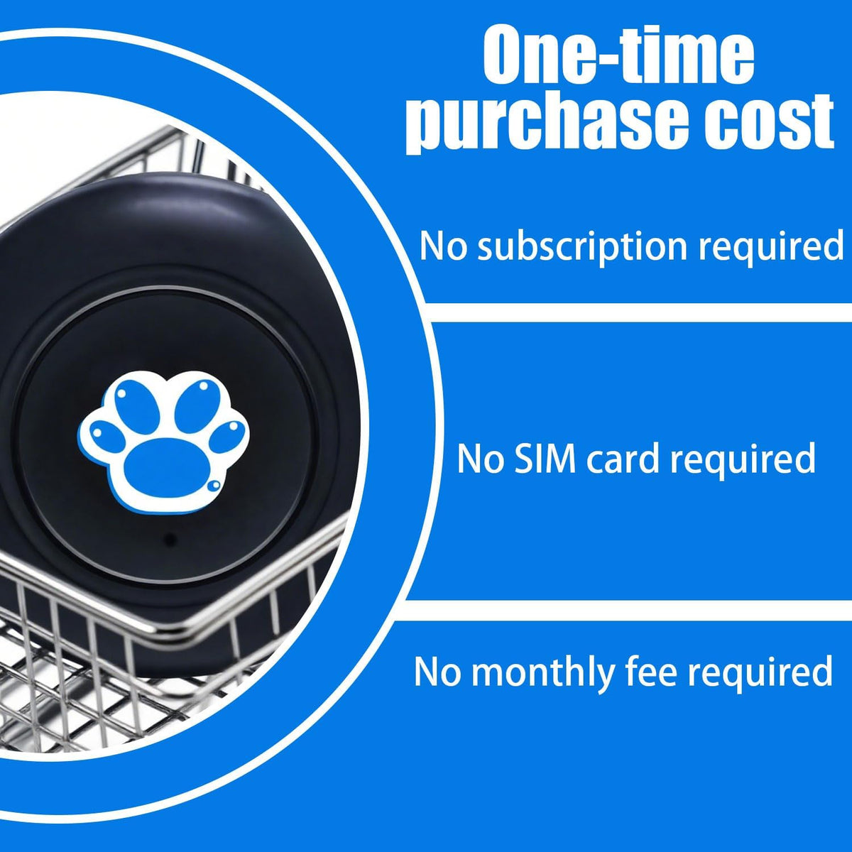 GPS Tracker for Vehicles,Cars,Kids,Pets,and Motorcycles,Real-Time Location Tracking,No Monthly Fee No Subscription,Mini Hidden GPS Tracker Device for Car,Dog,Elderly and Personal Use(TG22)