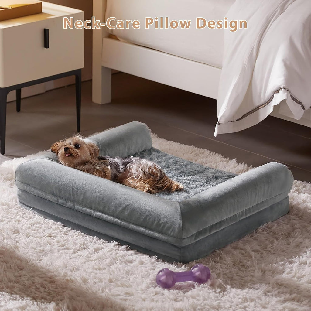 BFPETHOME Orthopedic Washable Large Dog Bed for Senior Dog Comfy Sleep