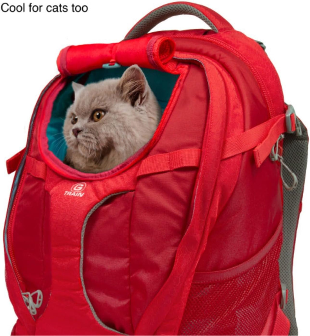Kurgo G-Train Pet Carrier Backpack, Navy Blue