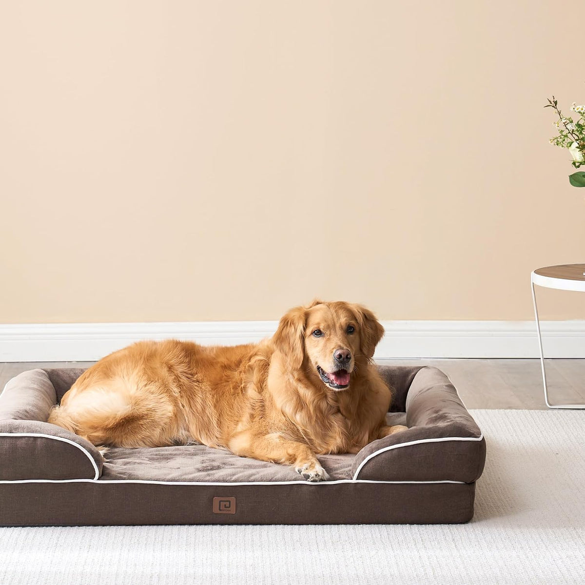 EHEYCIGA Orthopedic Extra Large Dog Bed, Waterproof Washable XL Pet Bed 44"