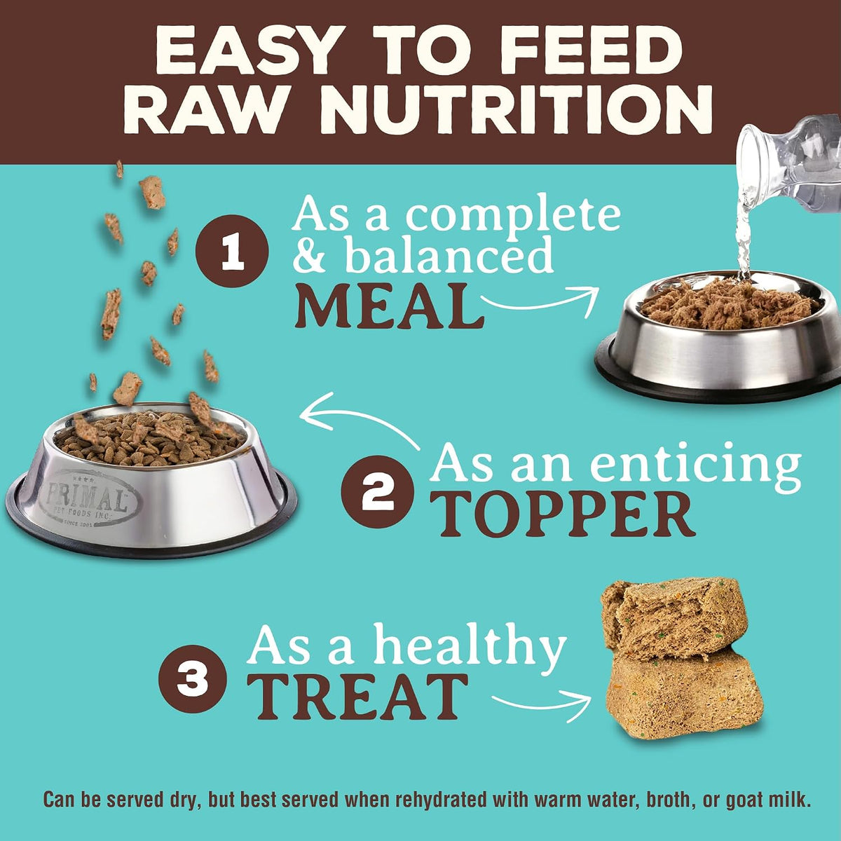Primal Freeze Dried Raw Cat Food Nuggets, Chicken & Salmon, 14 oz